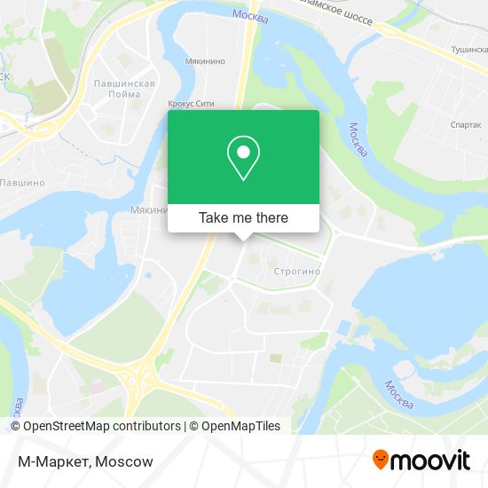 М-Маркет map