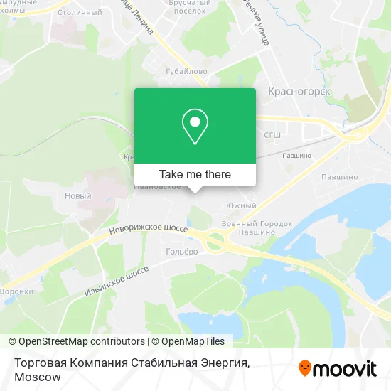 Торговая Компания Стабильная Энергия map
