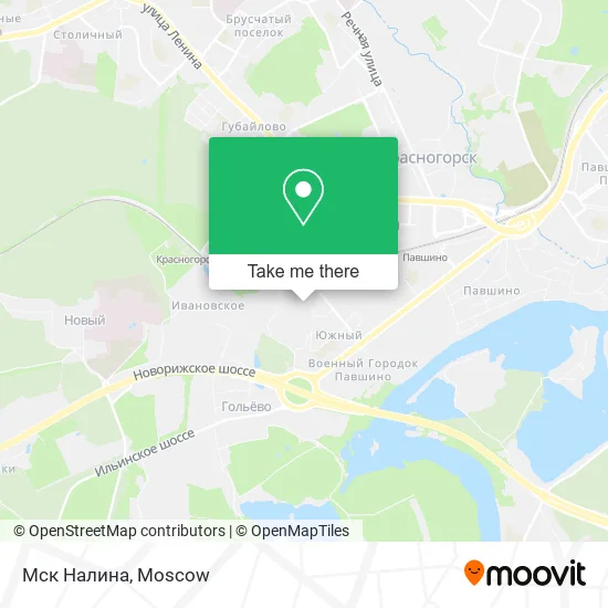 Мск Налина map