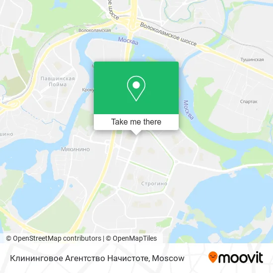 Клининговое Агентство Начистоте map