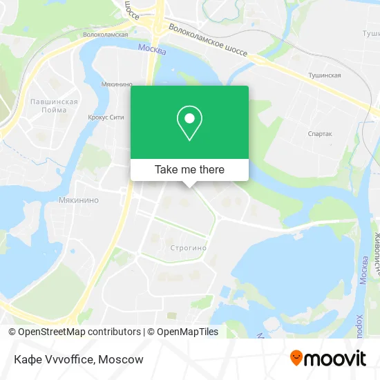 Кафе Vvvoffice map