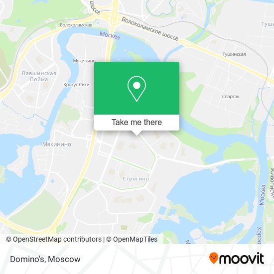 Domino's map