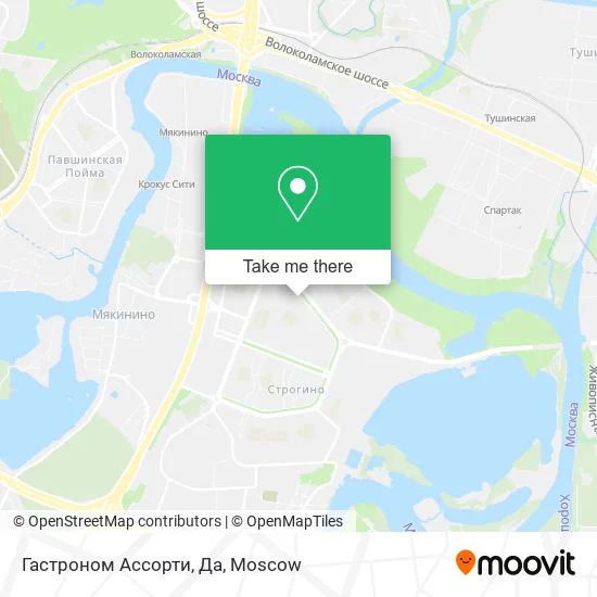Гастроном Ассорти, Да map