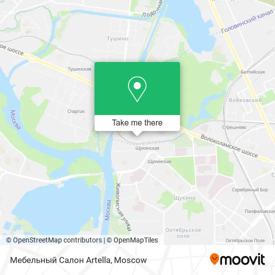 Мебельный Салон Artella map