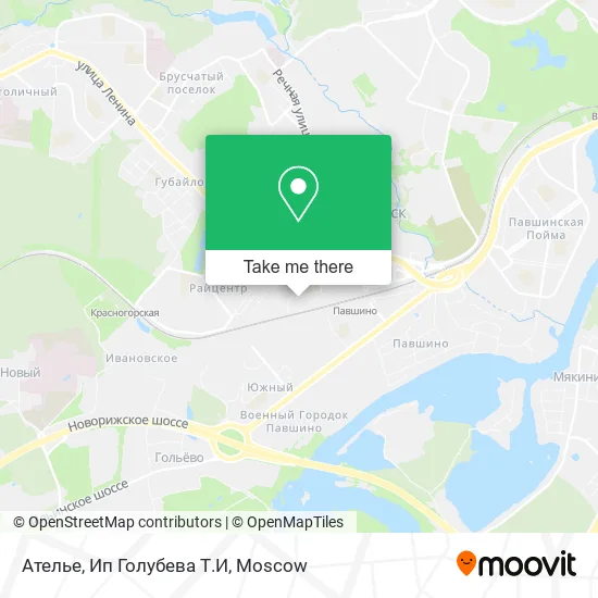 Ателье, Ип Голубева Т.И map