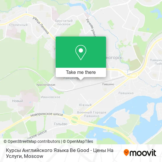 Курсы Английского Языка Be Good - Цены На Услуги map