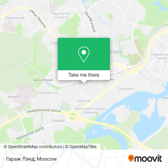 Гараж Лэнд map