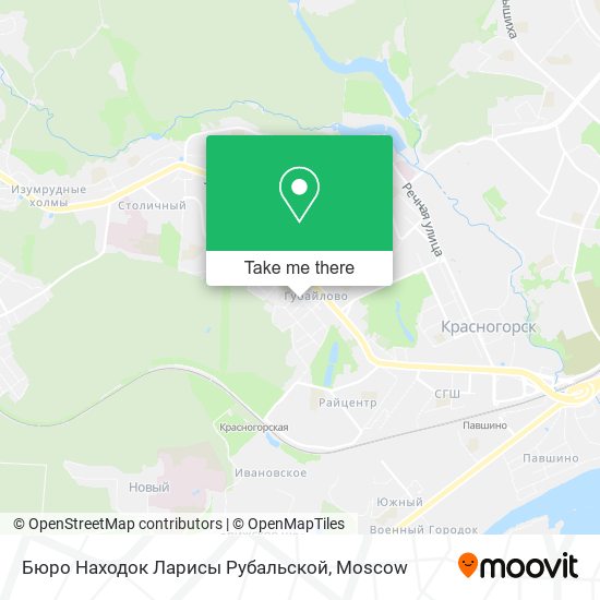 Бюро Находок Ларисы Рубальской map