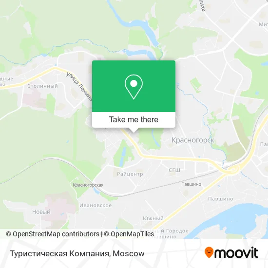 Туристическая Компания map