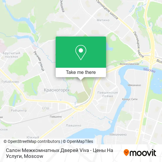 Салон Межкомнатных Дверей Viva - Цены На Услуги map