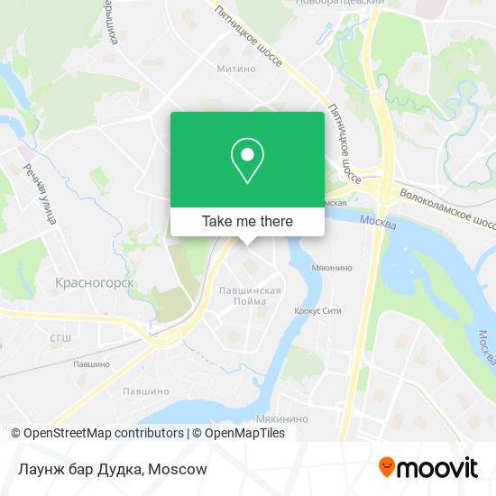 Лаунж бар Дудка map