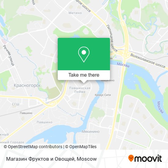 Магазин Фруктов и Овощей map