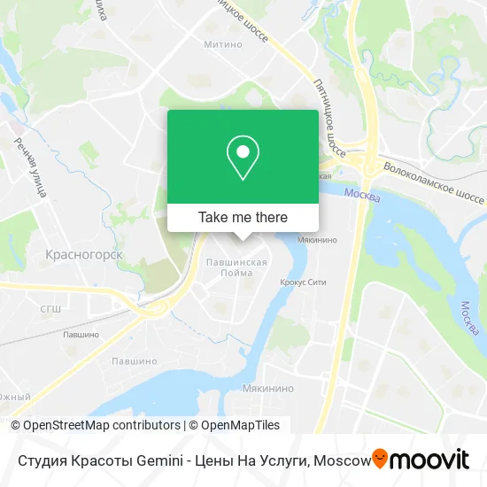 Студия Красоты Gemini - Цены На Услуги map