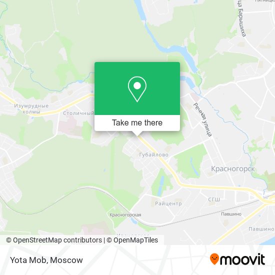 Yota Mob map
