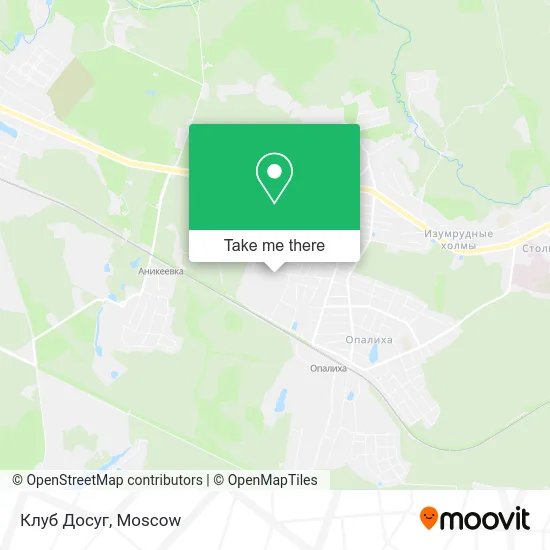 Клуб Досуг map