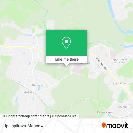 Ip Lapikova map