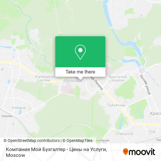 Компания Мой Бухгалтер - Цены на Услуги map