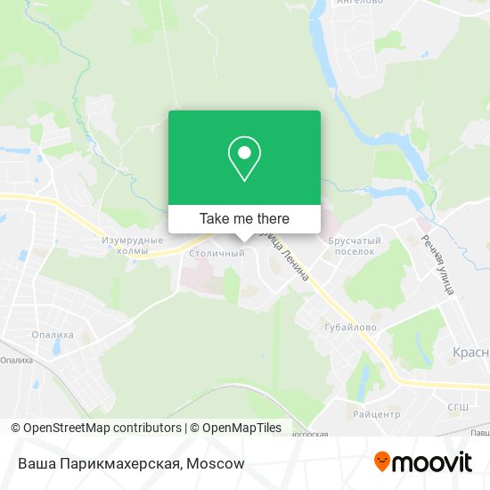 Ваша Парикмахерская map