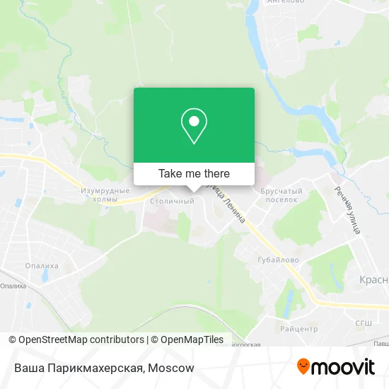 Ваша Парикмахерская map