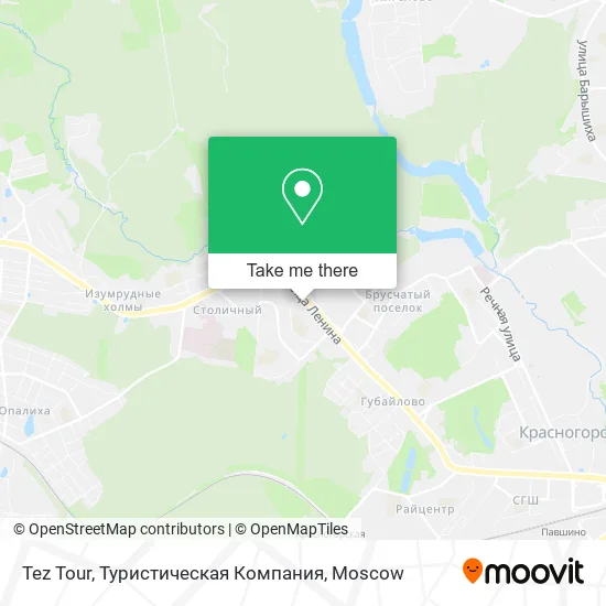 Tez Tour, Туристическая Компания map