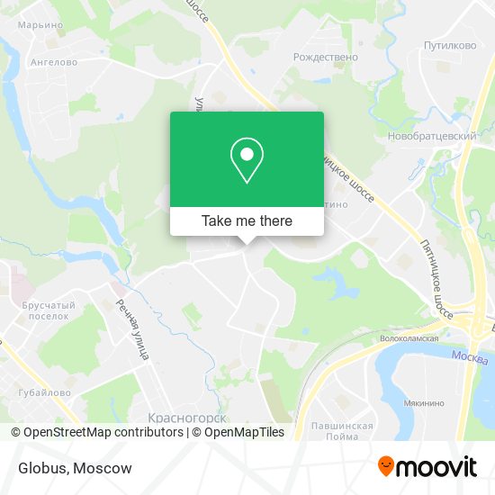 Globus map