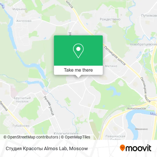 Студия Красоты Almos Lab map