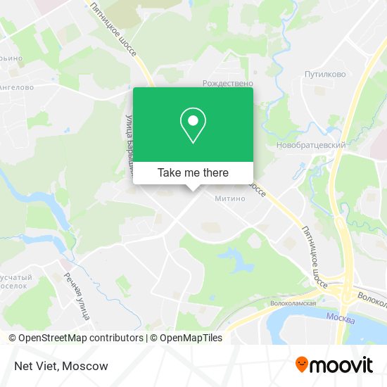 Net Viet map