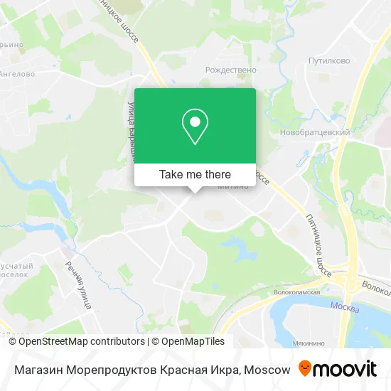 Магазин Морепродуктов Красная Икра map