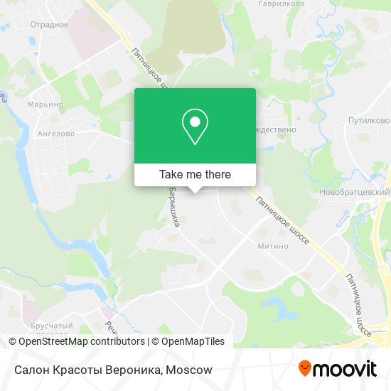 Салон Красоты Вероника map