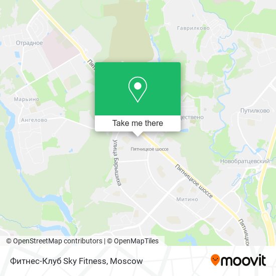 Фитнес-Клуб Sky Fitness map