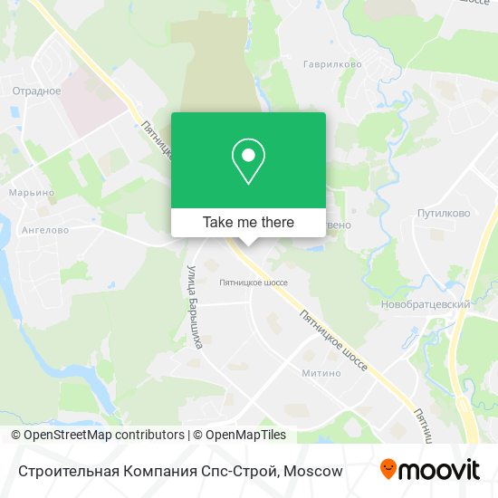 Строительная Компания Спс-Строй map