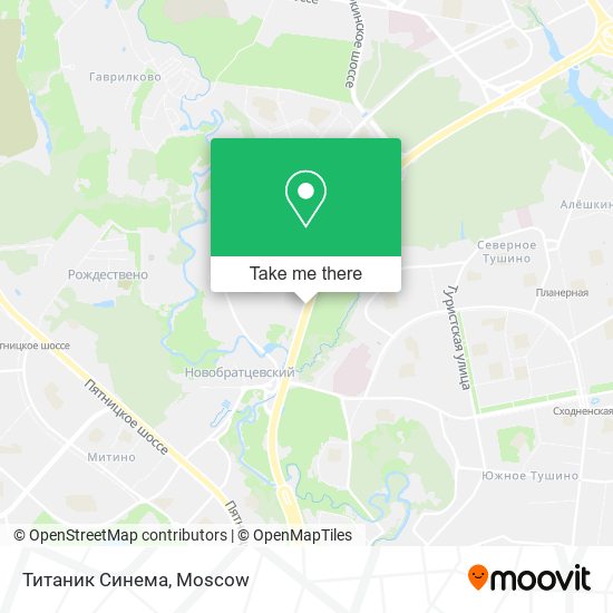 Титаник Синема map