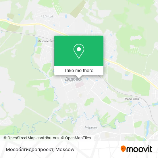 Мособлгидропроект map