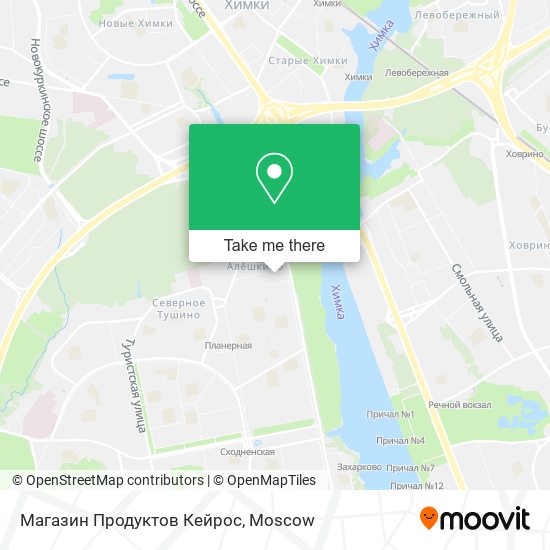 Магазин Продуктов Кейрос map