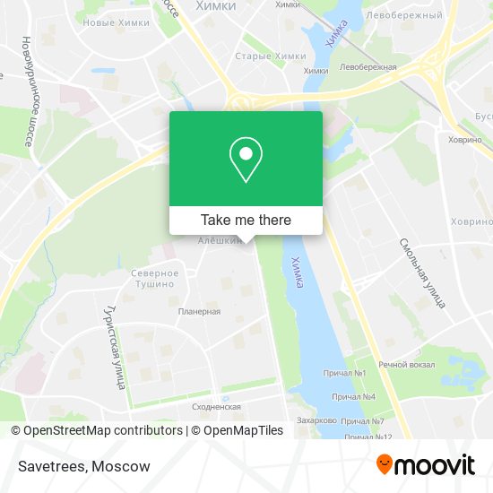 Savetrees map