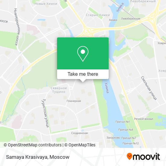 Samaya Krasivaya map