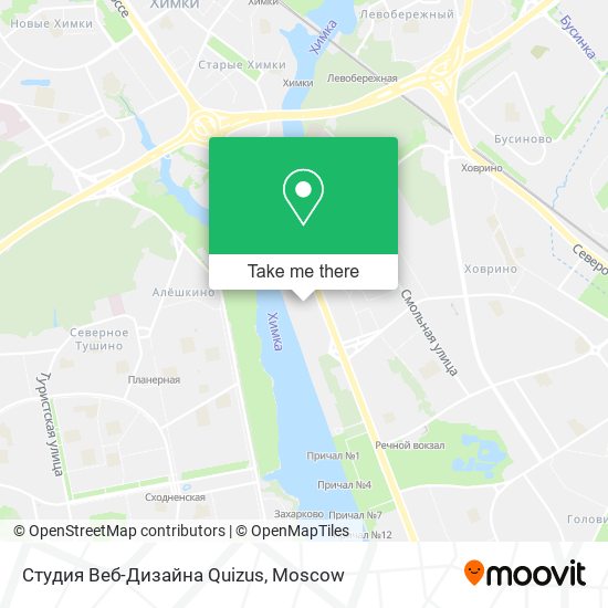 Студия Веб-Дизайна Quizus map