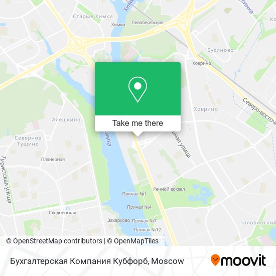 Бухгалтерская Компания Кубфорб map