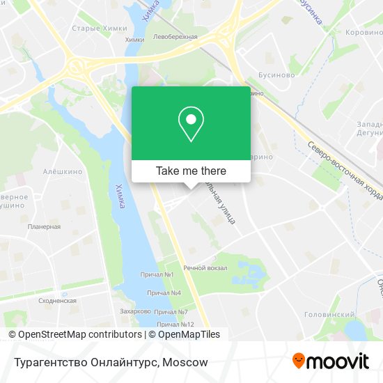 Турагентство Онлайнтурс map