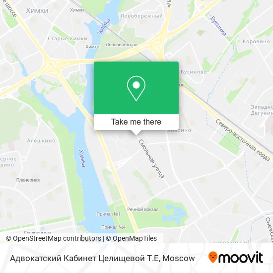 Адвокатский Кабинет Целищевой Т.Е map