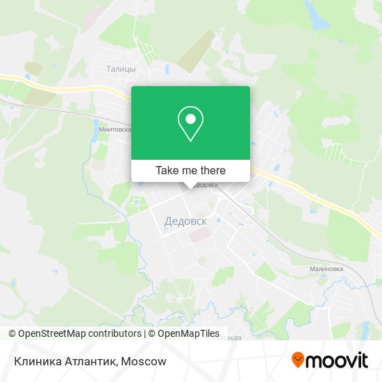 Клиника Атлантик map