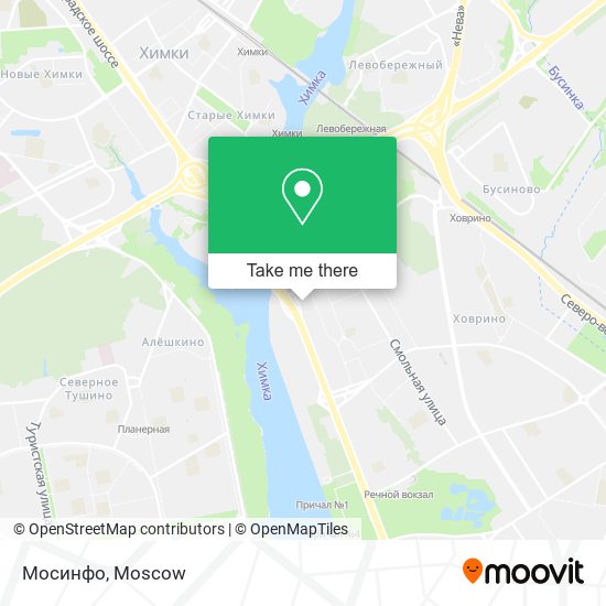 Мосинфо map