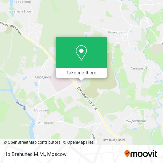 Ip Brehunec M.M. map