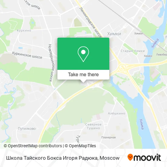 Школа Тайского Бокса Игоря Радюка map