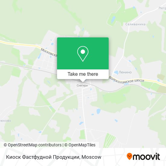 Киоск Фастфудной Продукции map