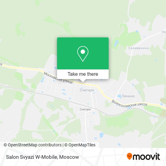 Salon Svyazi W-Mobile map