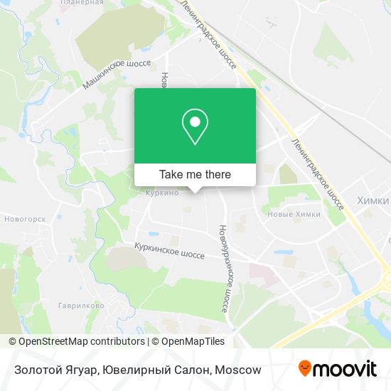 Золотой Ягуар, Ювелирный Салон map