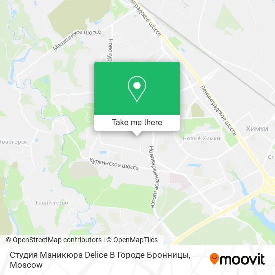 Студия Маникюра Delice В Городе Бронницы map