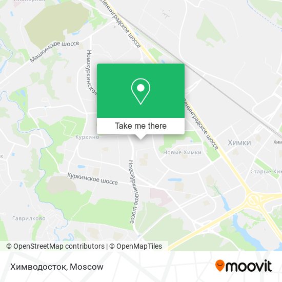 Химводосток map
