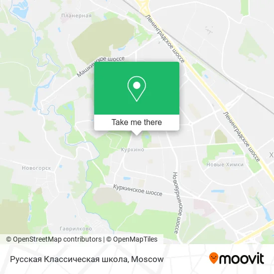 Русская Классическая школа map
